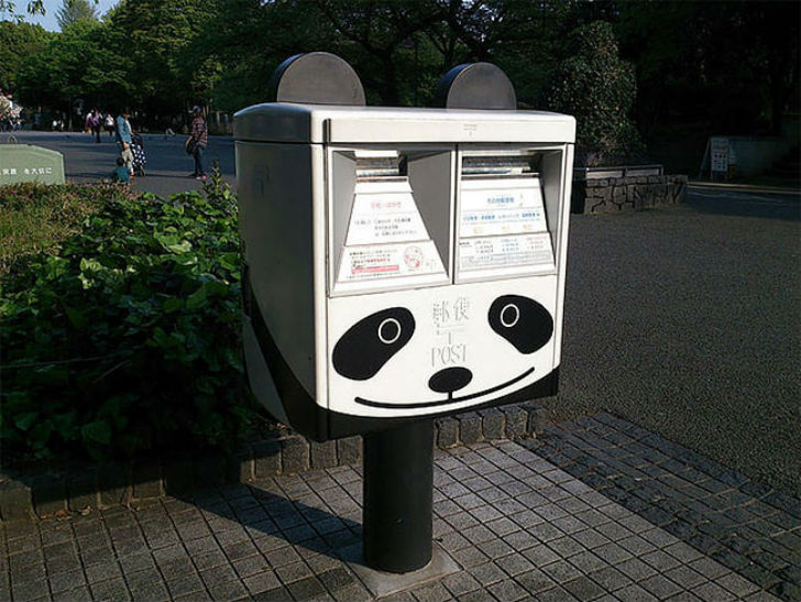 Фотография: Даже почтовые ящики в Японии ну очень странные №5 - BigPicture.ru