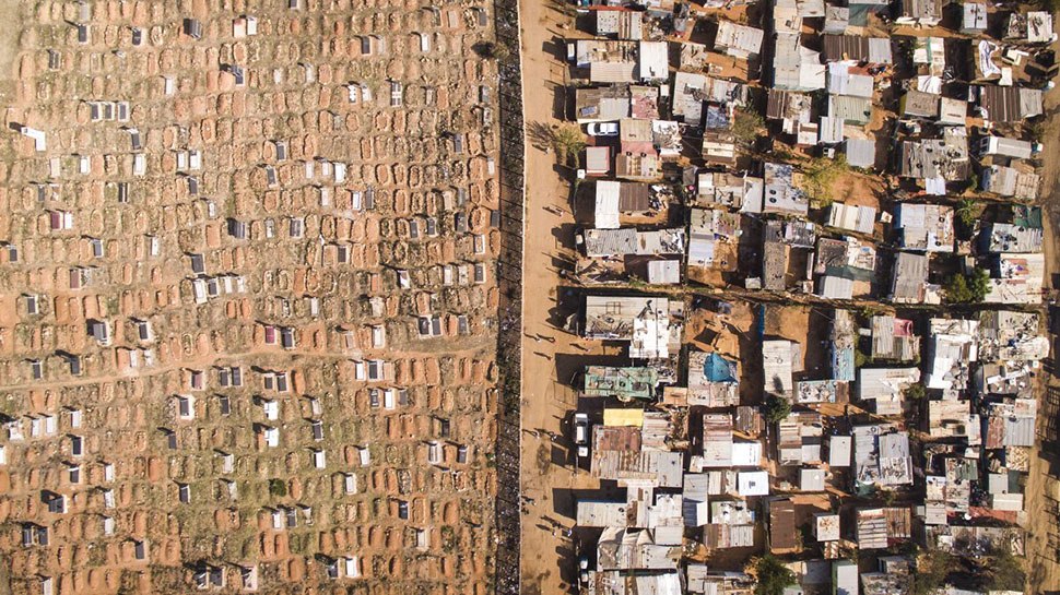 Фотография: Шокирующее неравенство в ЮАР в объективе беспилотника №6 - BigPicture.ru