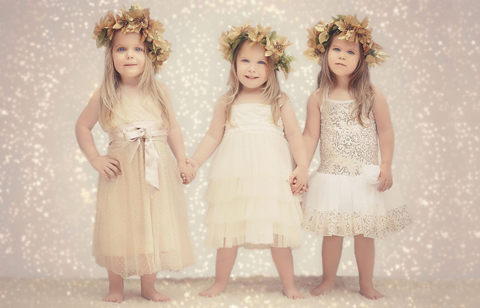 Фотография: Мама фотографирует, как растут ее дочери-тройняшки, и это очаровательно №8 - BigPicture.ru