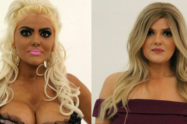 Фанатке Барби, которая поливается автозагаром дважды в день, показали, что такое правильный макияж