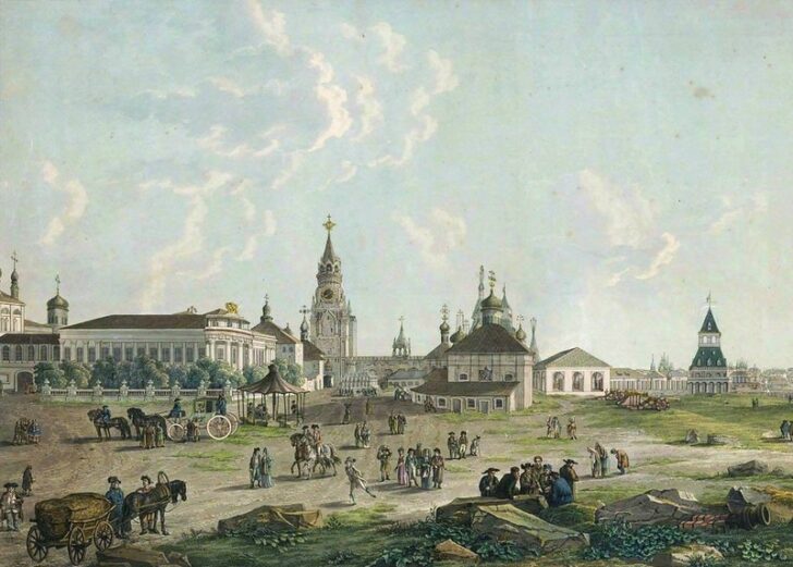 Как выглядела москва в 1812 году фото