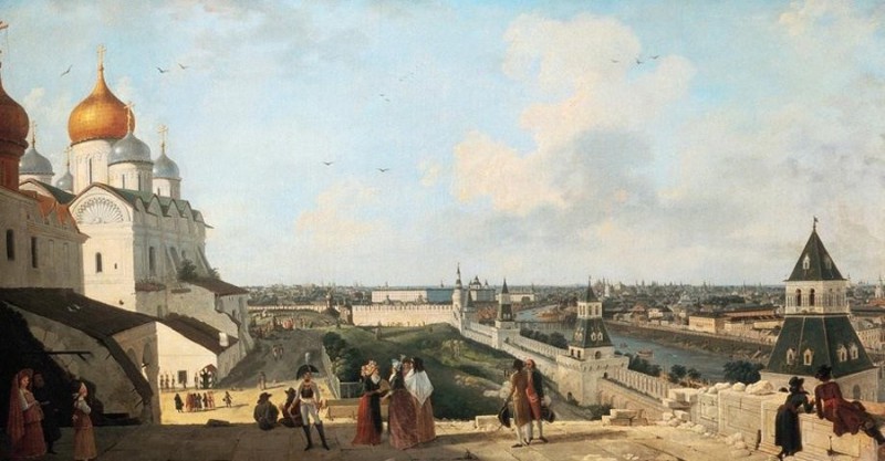 Москва 1812 года фото