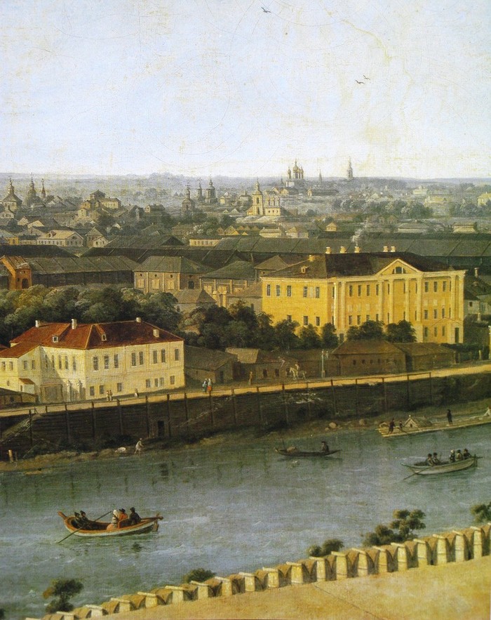 Как выглядела Москва до пожара 1812 года фото