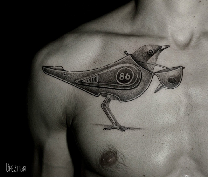 Фотография: Вам самим такую захочется: очень крутые татуировки от белорусского мастера №10 - BigPicture.ru