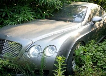 На китайском кладбище роскошных автомобилей