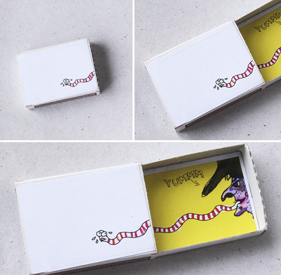 Фотография: Открой и узнаешь: спичечные коробки с сюрпризом №13 - BigPicture.ru