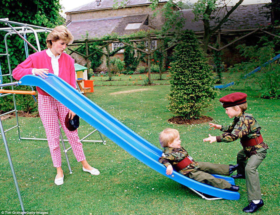 Фотография: Маленький принц: каким был Гарри в детстве, когда Леди Ди еще была жива №11 - BigPicture.ru