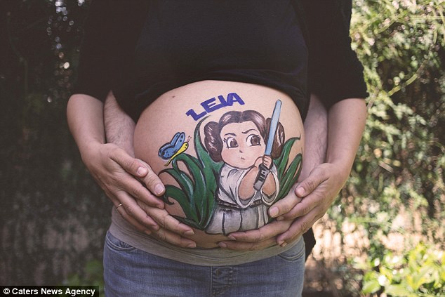 Фотография: Испанская художница пишет невероятные картины на животах беременных женщин №14 - BigPicture.ru