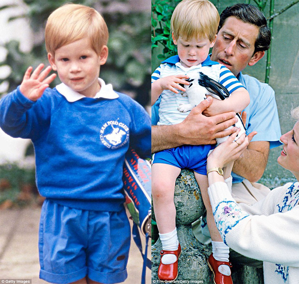 Фотография: Маленький принц: каким был Гарри в детстве, когда Леди Ди еще была жива №15 - BigPicture.ru