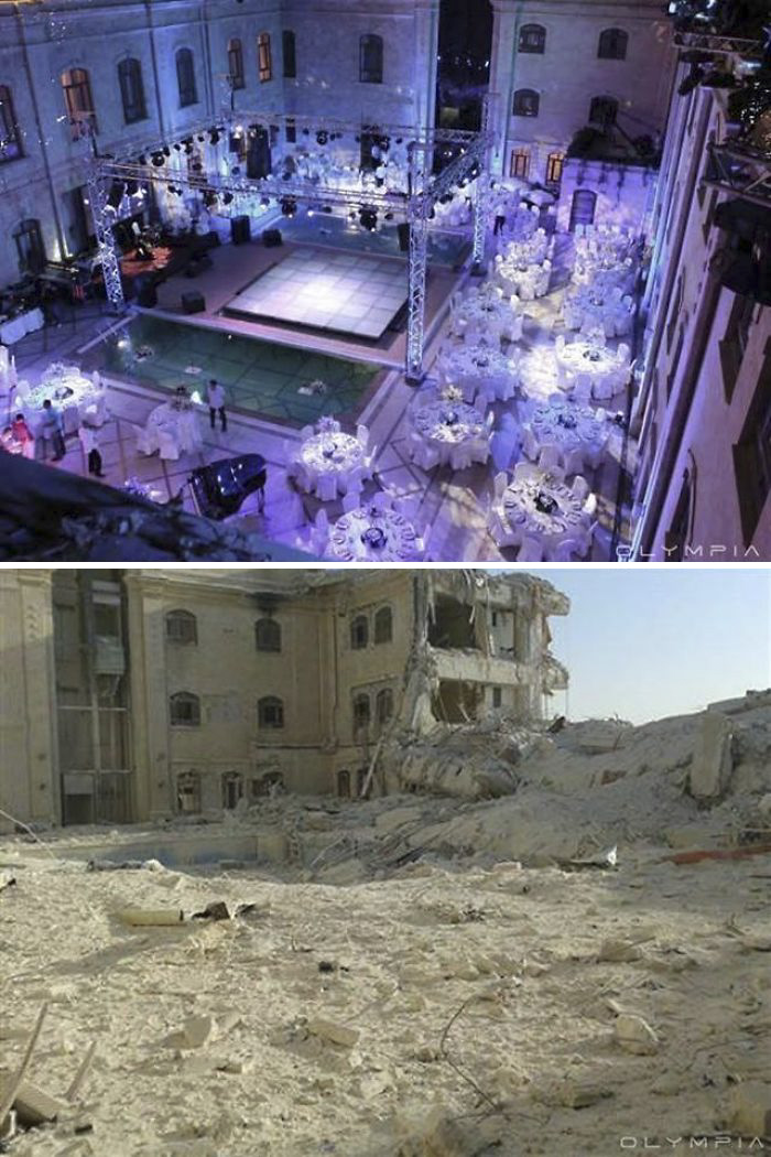 Фотография: 20 фото о том, во что война превратила крупнейший город Сирии №9 - BigPicture.ru