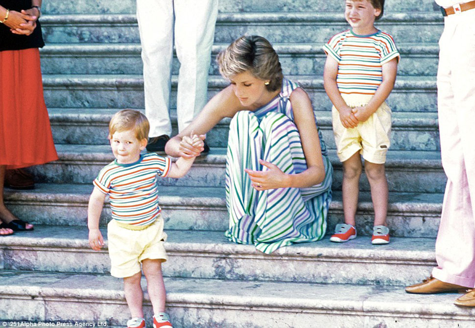 Фотография: Маленький принц: каким был Гарри в детстве, когда Леди Ди еще была жива №3 - BigPicture.ru