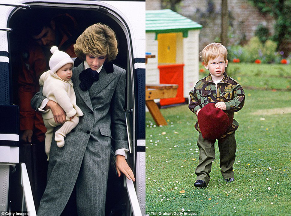 Фотография: Маленький принц: каким был Гарри в детстве, когда Леди Ди еще была жива №4 - BigPicture.ru