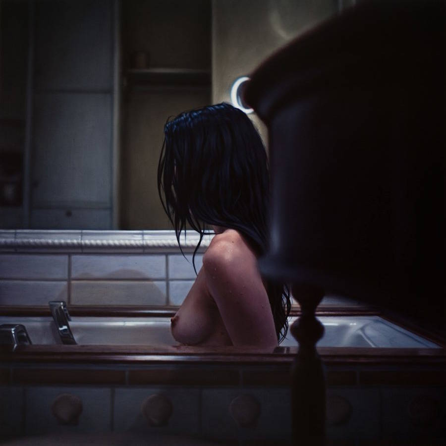 Фотография: Картина маслом: мрачные гиперреалистичные рисунки Дамьена Лоэба №7 - BigPicture.ru