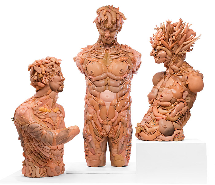 Фотография: Это вам не игрушки: скульптор создает человекоподобные фигуры из старых кукол №3 - BigPicture.ru