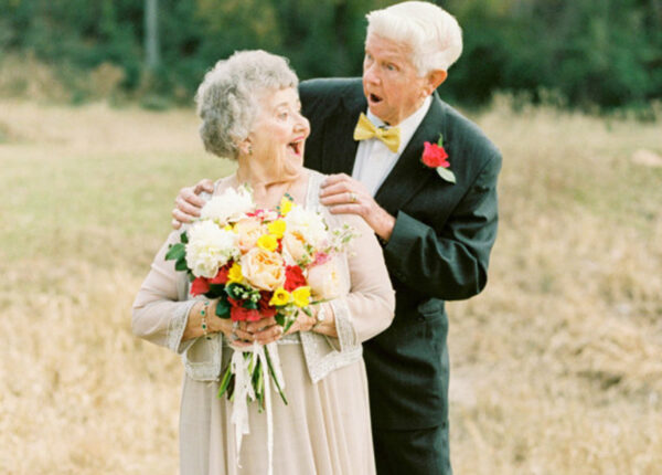 Любовь не ржавеет: фотосессия влюбленных, которые женаты 63 года