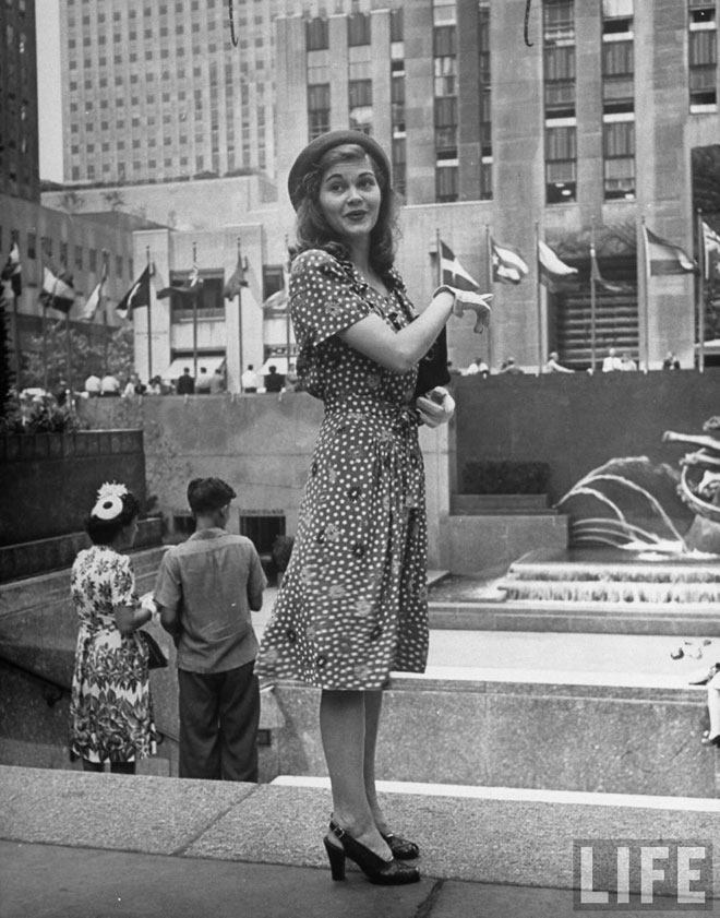 Фотография: Винтажные красотки Нью-Йорка 1940-х №4 - BigPicture.ru