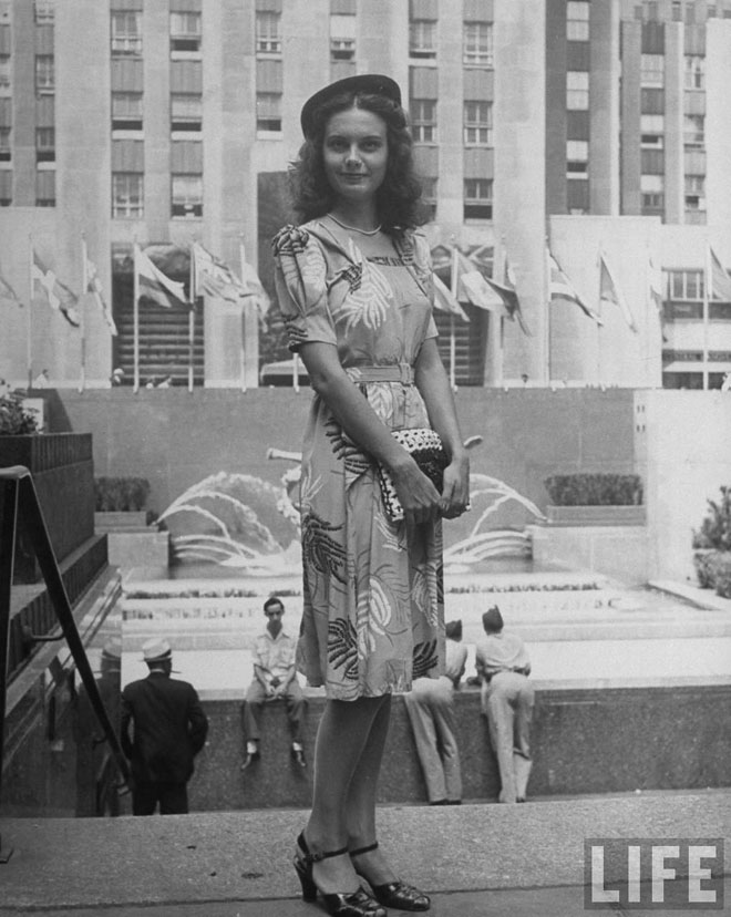 Фотография: Винтажные красотки Нью-Йорка 1940-х №5 - BigPicture.ru