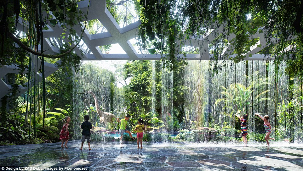 В Дубае откроют первый в мире отель с собственными джунглями. ФОТО