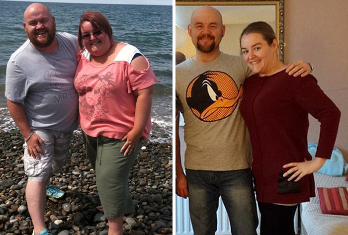Фотография: Вдохновляющие фотографии пар до и после совместного похудения №18 - BigPicture.ru