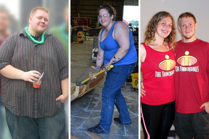 Фотография: Вдохновляющие фотографии пар до и после совместного похудения №19 - BigPicture.ru