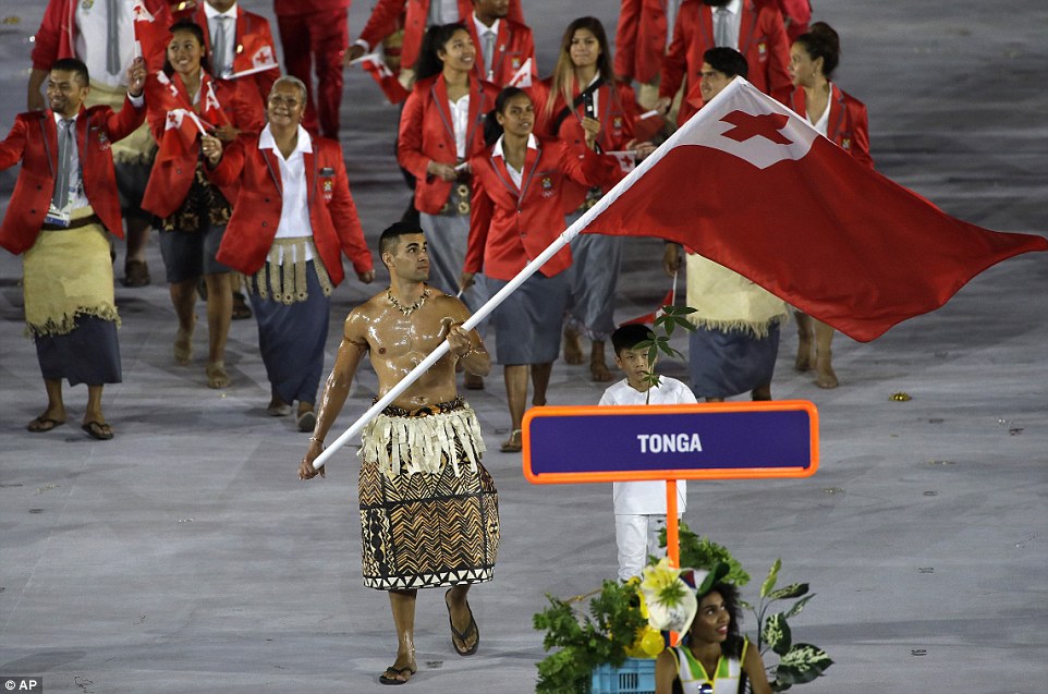 Фотография: Самые яркие моменты церемонии открытия летней Олимпиады в Рио-де-Жанейро №21 - BigPicture.ru
