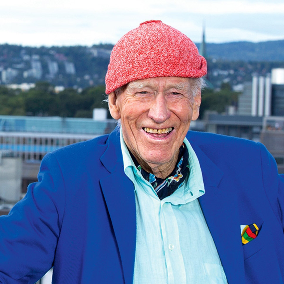 Фотография: Этот скромный дедуля в шапочке — на самом деле норвежский миллиардер из списка Forbes №3 - BigPicture.ru