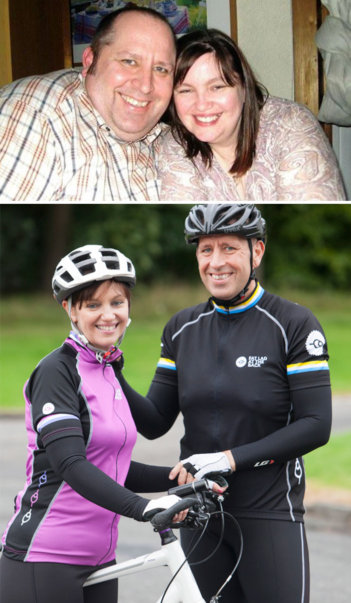 Фотография: Вдохновляющие фотографии пар до и после совместного похудения №23 - BigPicture.ru