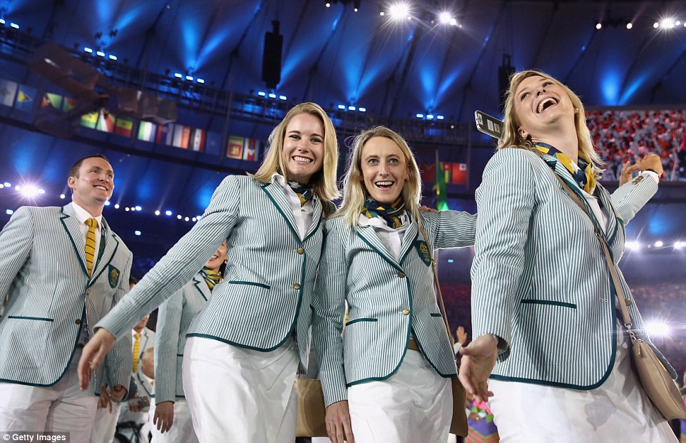 Фотография: Самые яркие моменты церемонии открытия летней Олимпиады в Рио-де-Жанейро №26 - BigPicture.ru