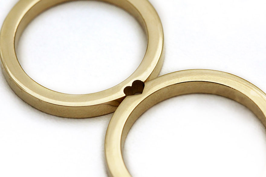Фотография: Обручальные кольца, которые становятся одним целым №2 - BigPicture.ru