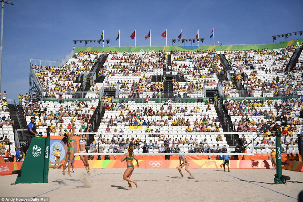 Фотография: Горячий женский пляжный волейбол на Олимпиаде в Рио-де-Жанейро №3 - BigPicture.ru