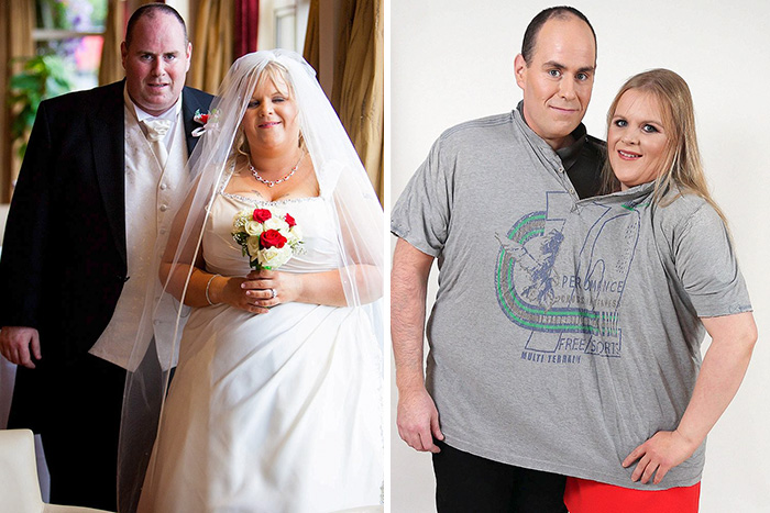 Фотография: Вдохновляющие фотографии пар до и после совместного похудения №29 - BigPicture.ru