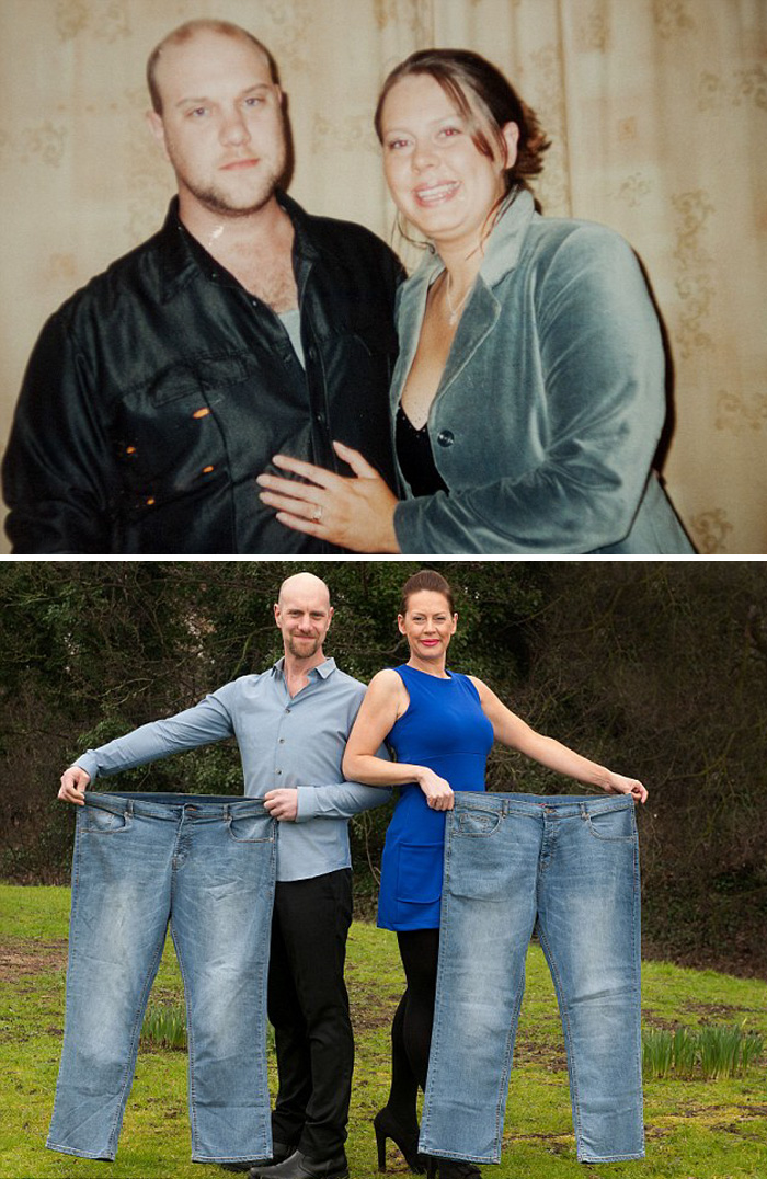 Фотография: Вдохновляющие фотографии пар до и после совместного похудения №31 - BigPicture.ru