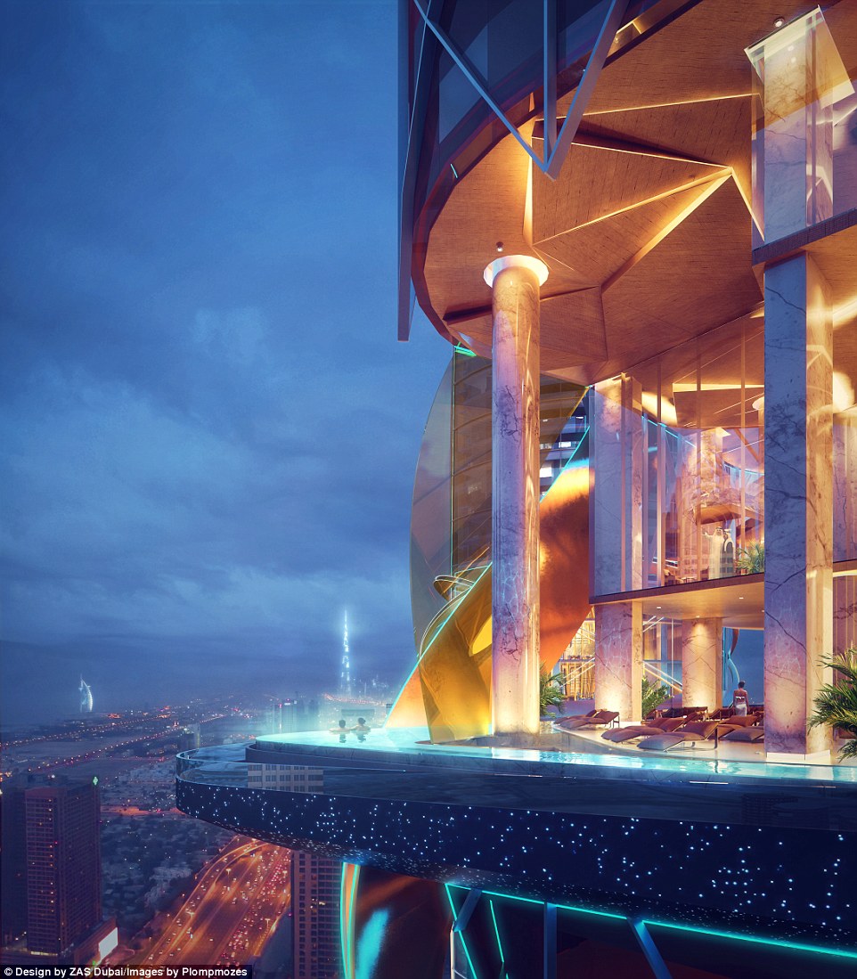 Фотография: В Дубае откроют первый в мире отель с собственными джунглями №4 - BigPicture.ru