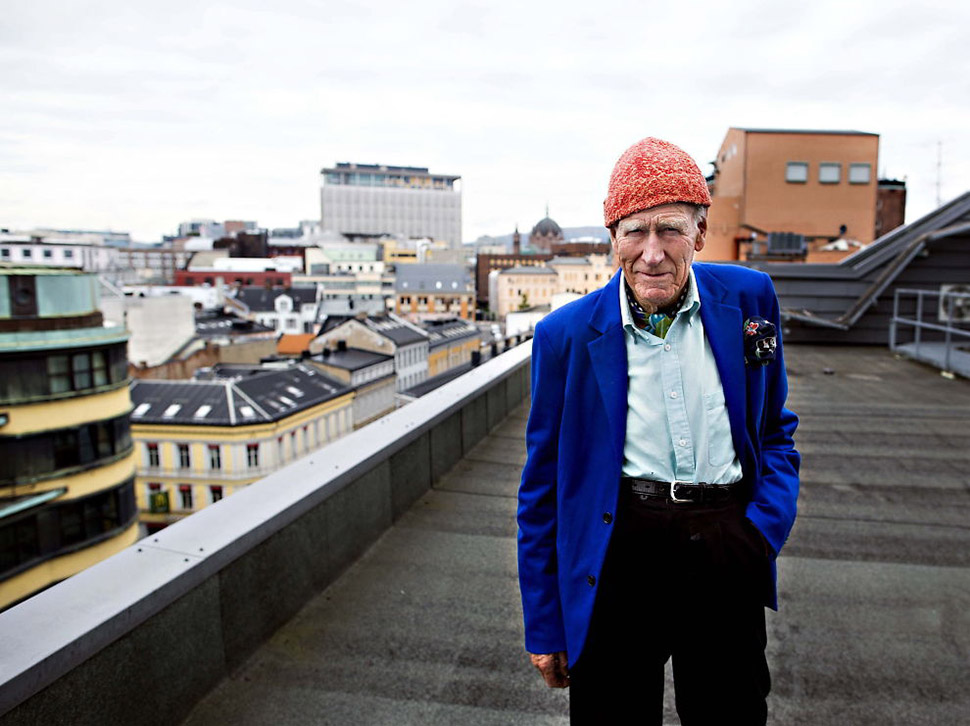 Фотография: Этот скромный дедуля в шапочке — на самом деле норвежский миллиардер из списка Forbes №4 - BigPicture.ru