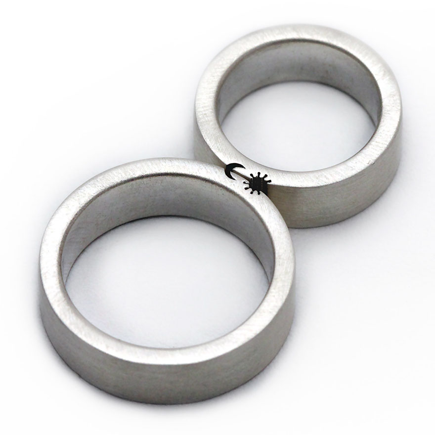 Фотография: Обручальные кольца, которые становятся одним целым №5 - BigPicture.ru