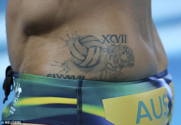 Фотография: Заметки на теле: неожиданные татуировки олимпийских спортсменов №13 - BigPicture.ru