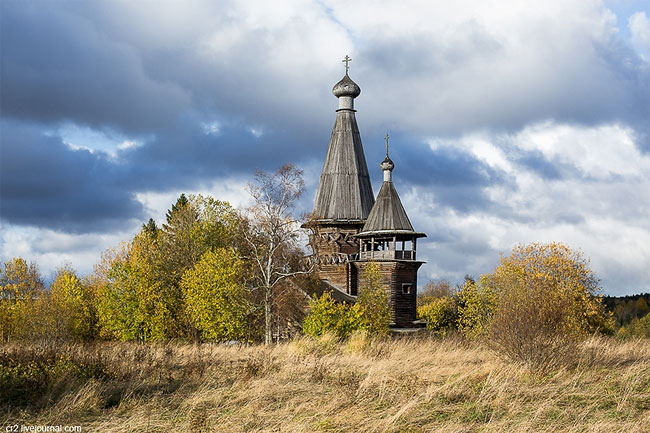 Фотография: Уникальные древние деревянные церкви Карелии №4 - BigPicture.ru