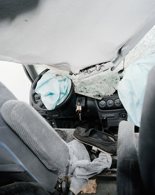 Фотография: Внутри машин, разбившихся в страшных авариях №5 - BigPicture.ru