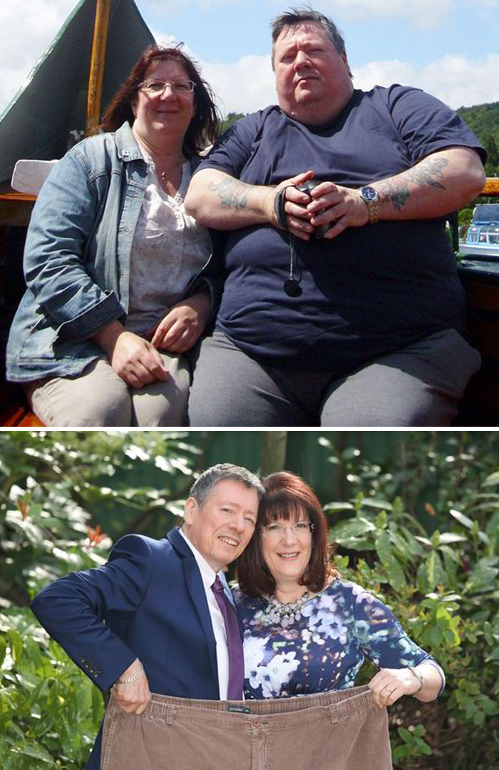Фотография: Вдохновляющие фотографии пар до и после совместного похудения №6 - BigPicture.ru
