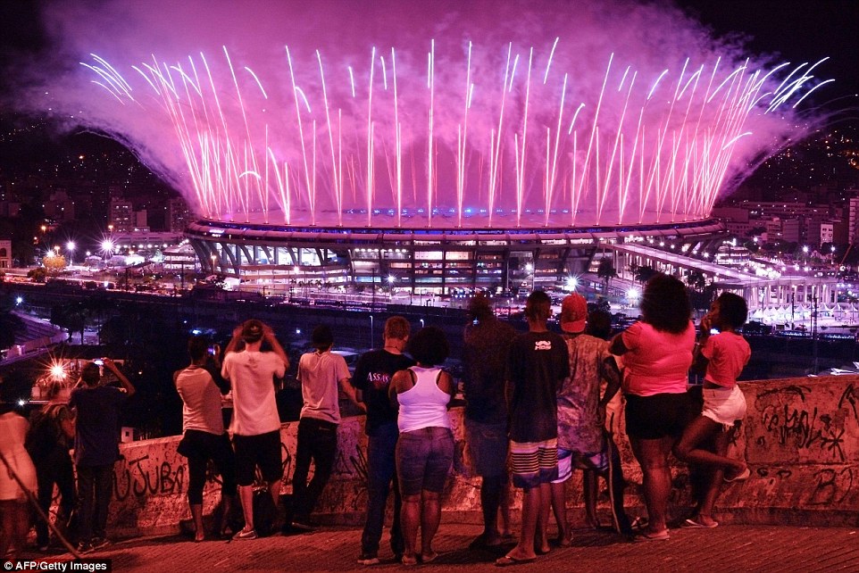 Фотография: Самые яркие моменты церемонии открытия летней Олимпиады в Рио-де-Жанейро №7 - BigPicture.ru
