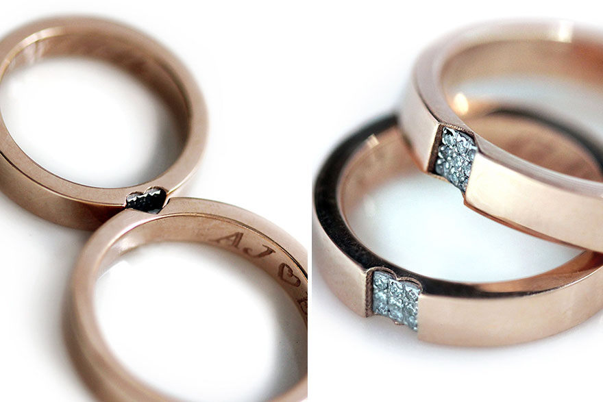 Фотография: Обручальные кольца, которые становятся одним целым №6 - BigPicture.ru
