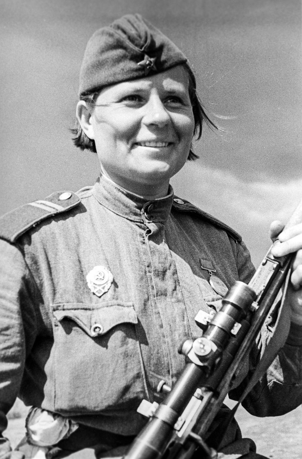 Фотография: Советские женщины-снайперы, которых нацисты боялись как огня №8 - BigPicture.ru