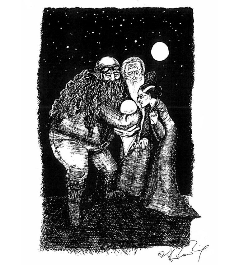 Фотография: Иллюстрации самой Джоан Роулинг к книгам о Гарри Поттере №8 - BigPicture.ru