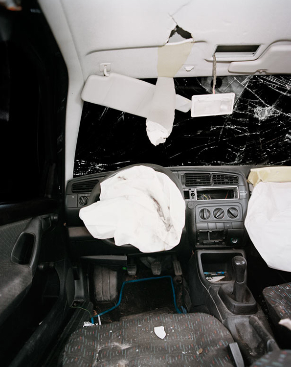 Фотография: Внутри машин, разбившихся в страшных авариях №9 - BigPicture.ru