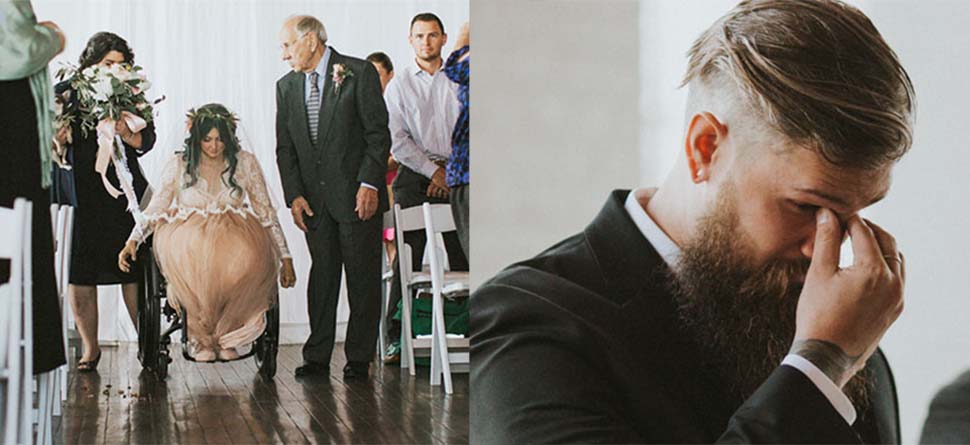 Фотография: Чудеса случаются: парализованная невеста встала и пошла к алтарю, растрогав жениха и гостей до слез №1 - BigPicture.ru