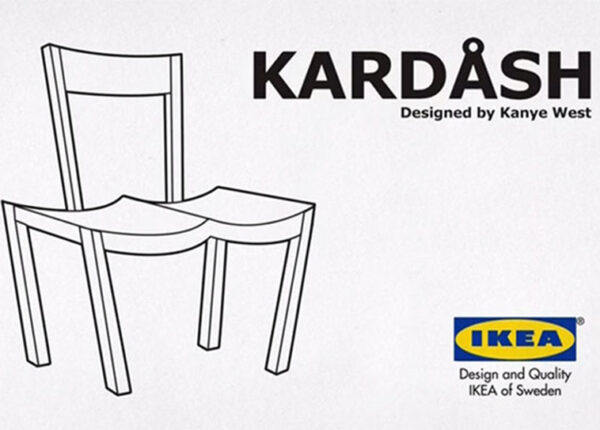 Вот такой Кардаш! IKEA и ее поклонники троллят Канье Уэста