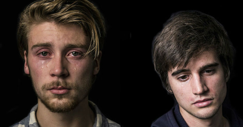 Фотография: Фотопроект о плачущих мужчинах, разрушающий известные стереотипы №1 - BigPicture.ru