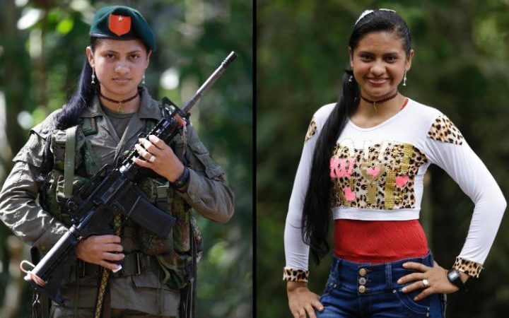 Фотография: Как выглядят девушки, которые служат с подросткового возраста в повстанческой группировке Колумбии №2 - BigPicture.ru