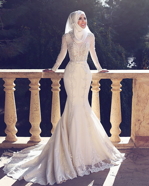 Фотография: Ослепительно красивые невесты в хиджабах №13 - BigPicture.ru