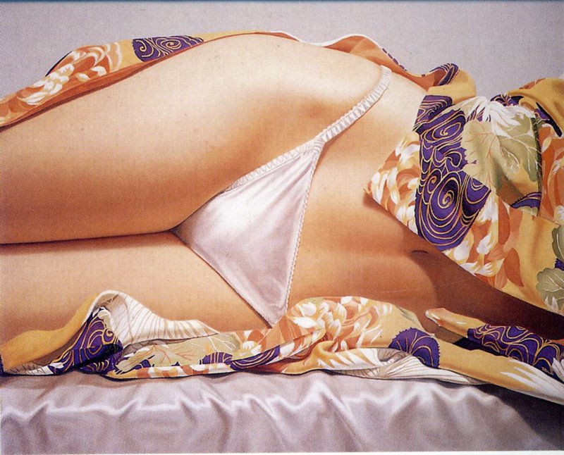 Фотография: Сексуальность женских бедер в нижнем белье кисти американского художника Джона Касера №14 - BigPicture.ru